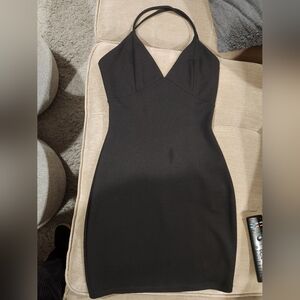 Black mini dress,Size S
